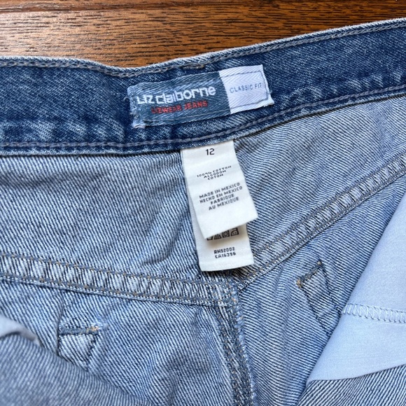 Vintage Liz Claiborne High Waisted Mom Jean Shorts Vintage - Picture 4 of 4